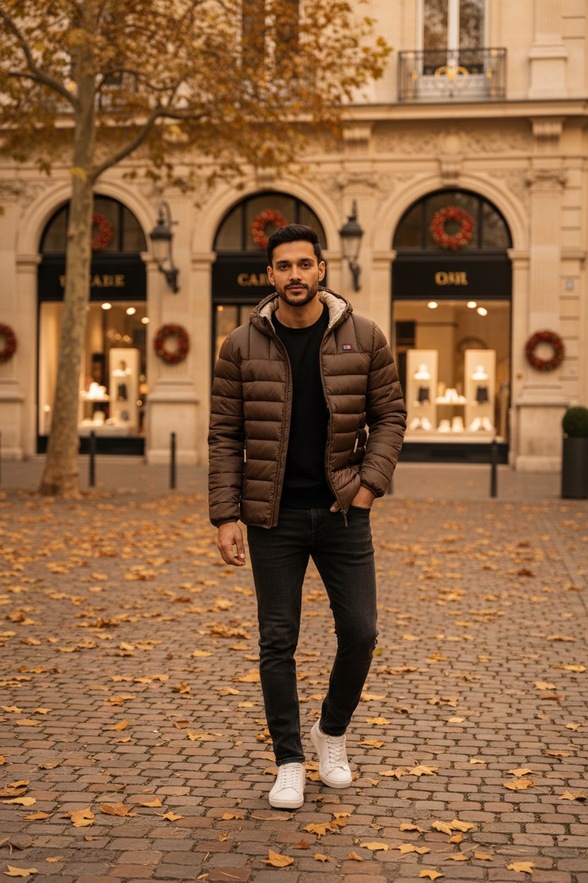 NORWAY 1963 МЪЖКО ЯКЕ - КАФЯВО