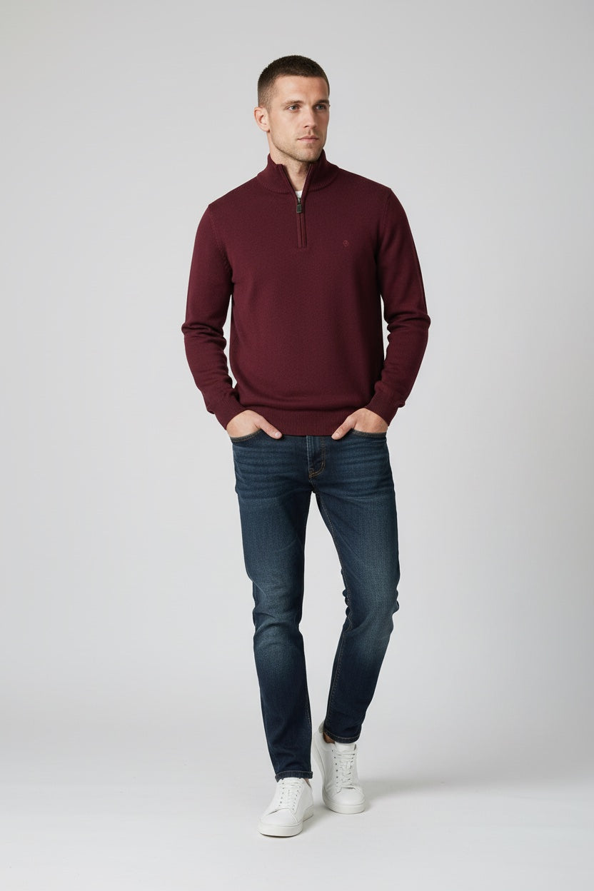 Coveri Moving Мъжка жилетка – Бордо