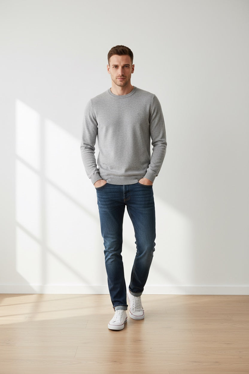 CAVALLI CLASS Мъжка Блуза – Сива