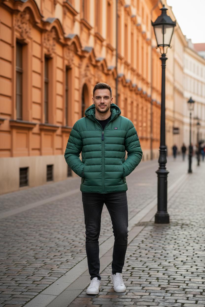 NORWAY 1963 МЪЖКО ЯКЕ - ЗЕЛЕНО