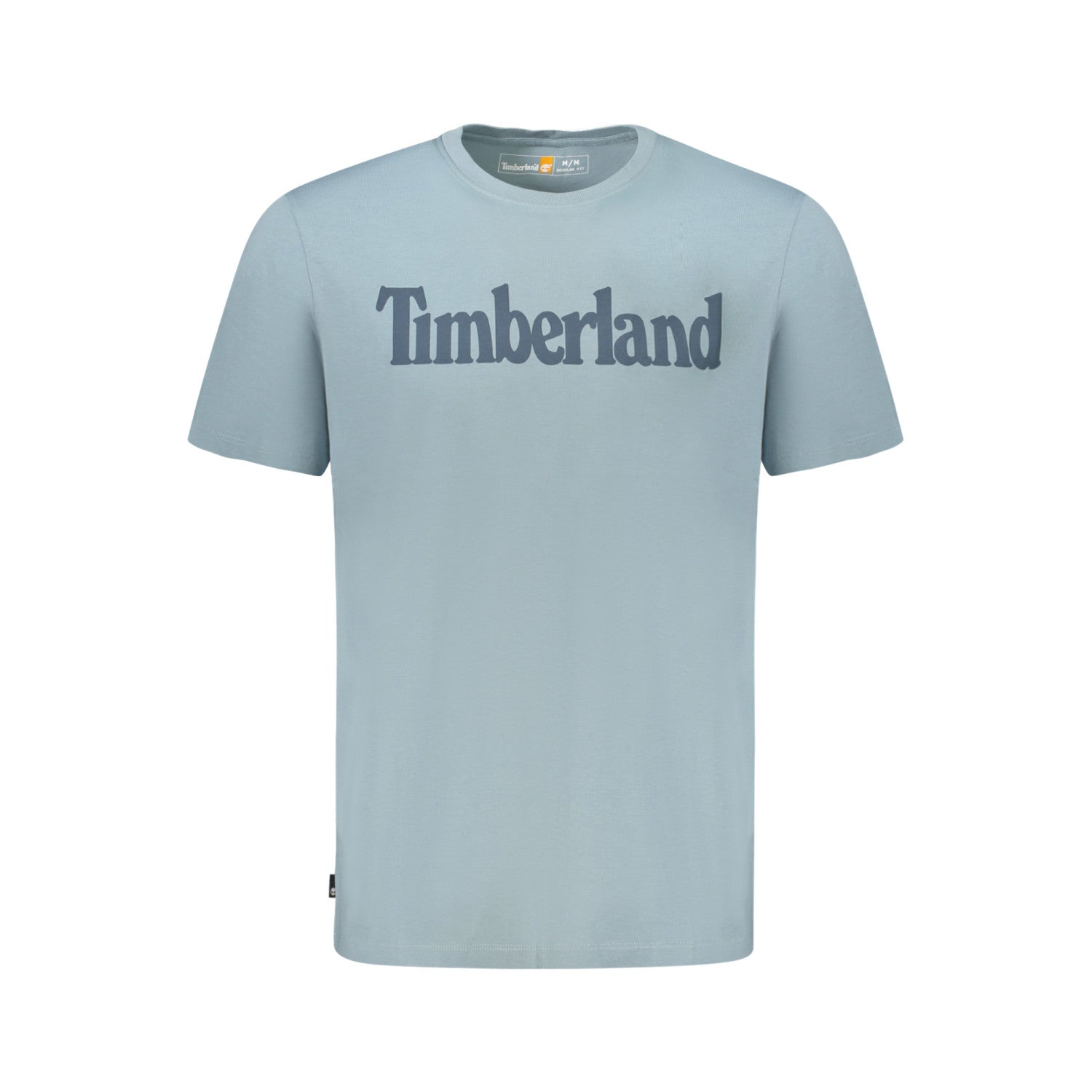 Timberland - Светлосиня Тениска с Къс Ръкав и Тъмносиньо Лого