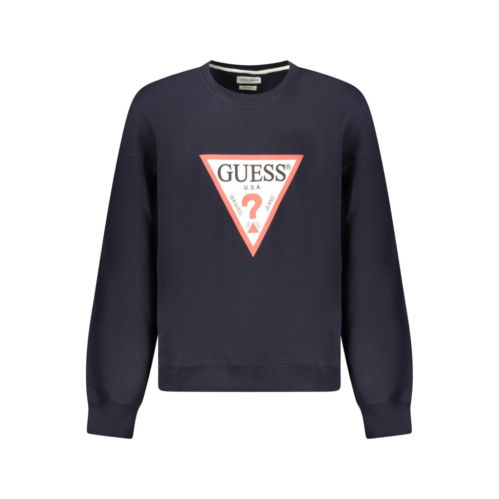 GUESS Jeans Мъжка блуза без цип – Тъмносиня