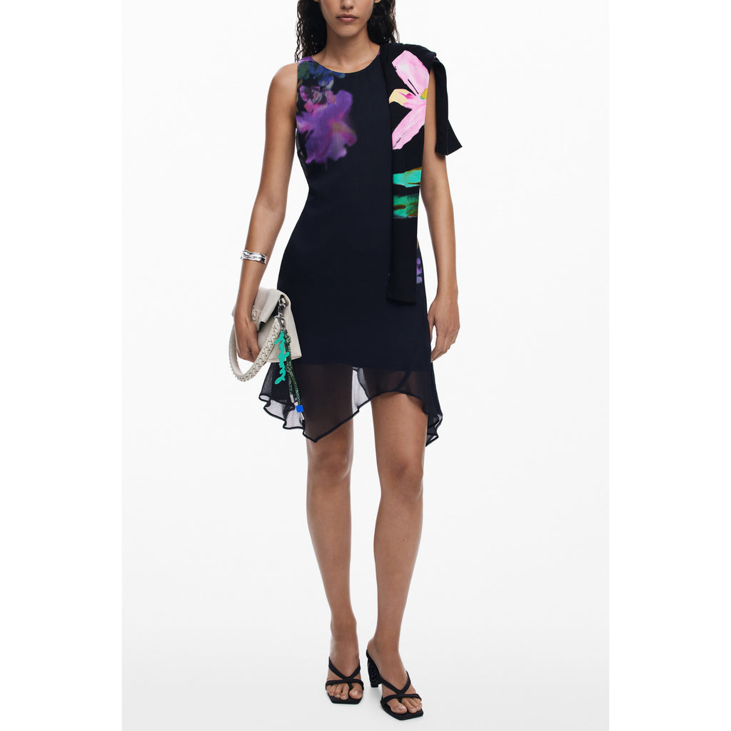 Desigual – Дамска къса рокля в черно