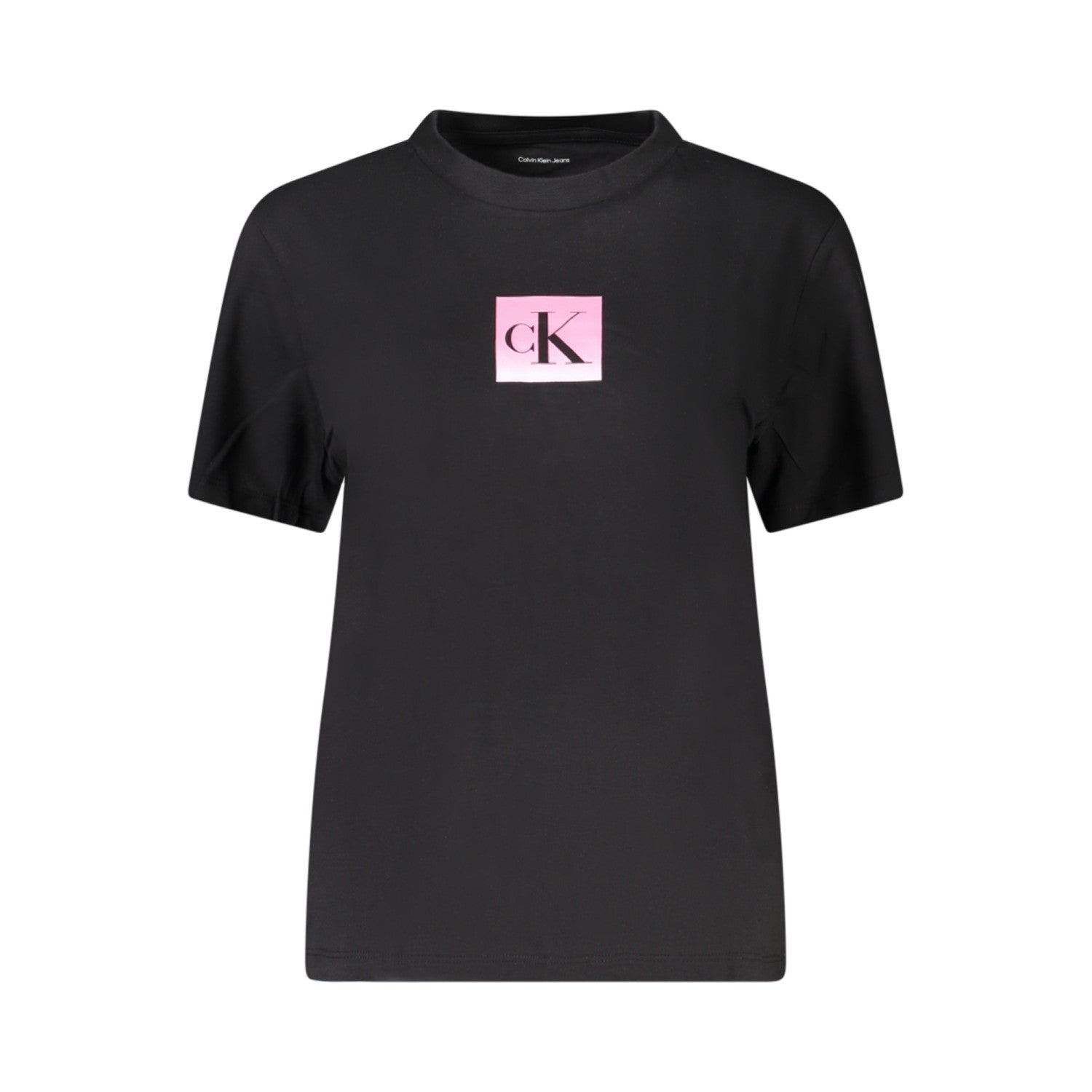 CALVIN KLEIN Дамска Тениска с Къс Ръкав – Черна