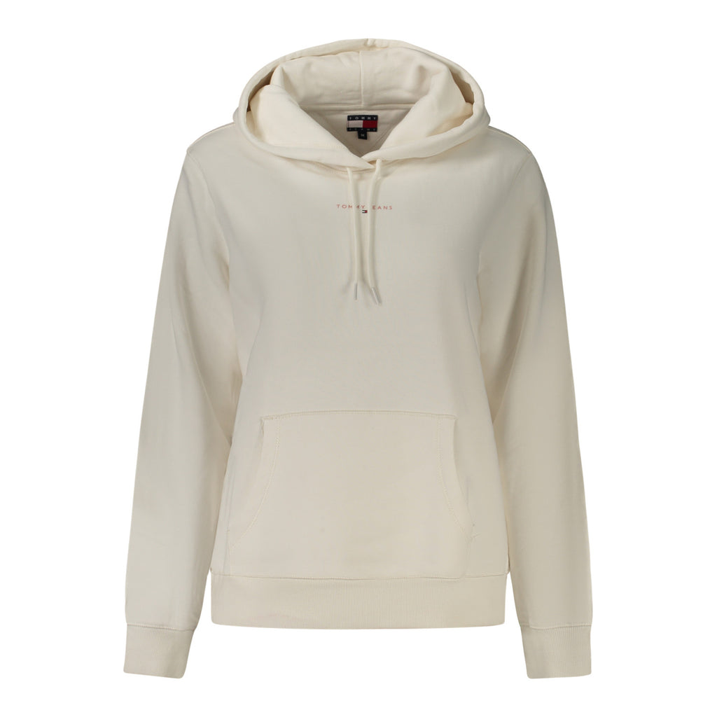 Tommy Hilfiger - Дамски суитшърт без цип – бял