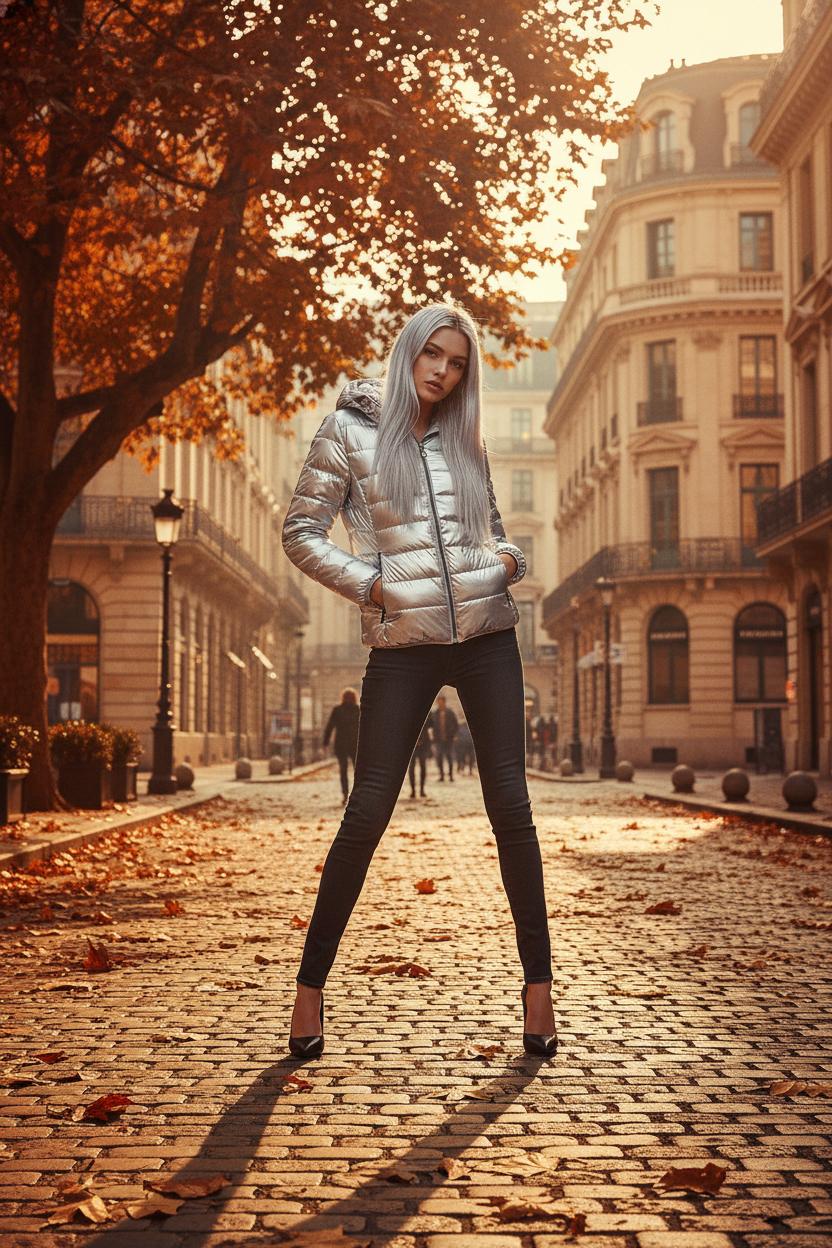 NORWAY 1963 Дамско Яке – Сребристо