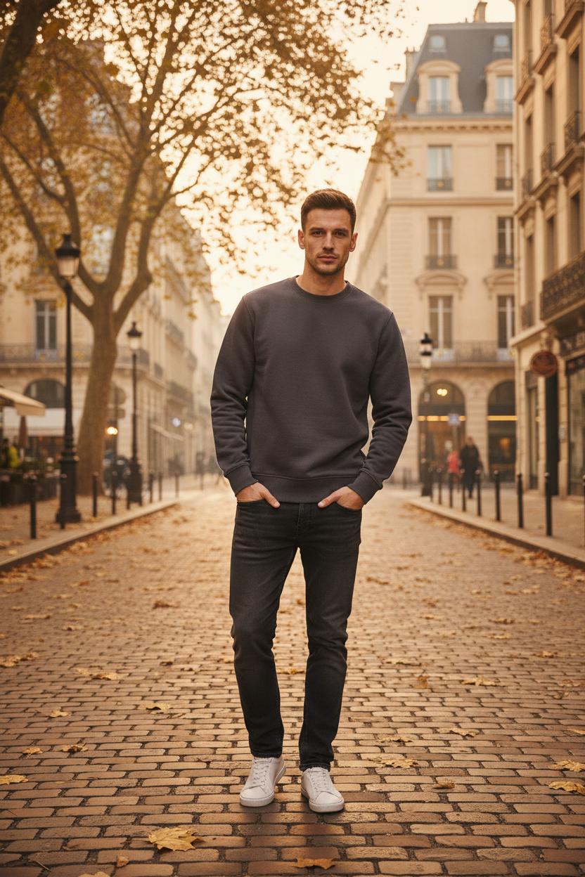 Hugo Boss Мъжка Суитшърт Блуза