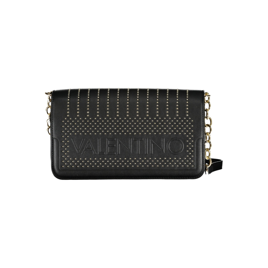 Valentino Bags – Дамска Чанта в Черно със Златни Детайли