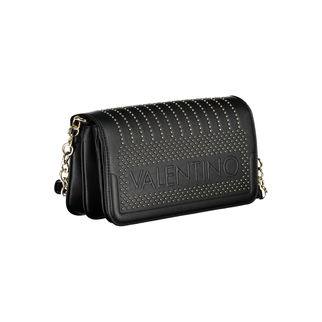 Valentino Bags – Дамска Чанта в Черно със Златни Детайли
