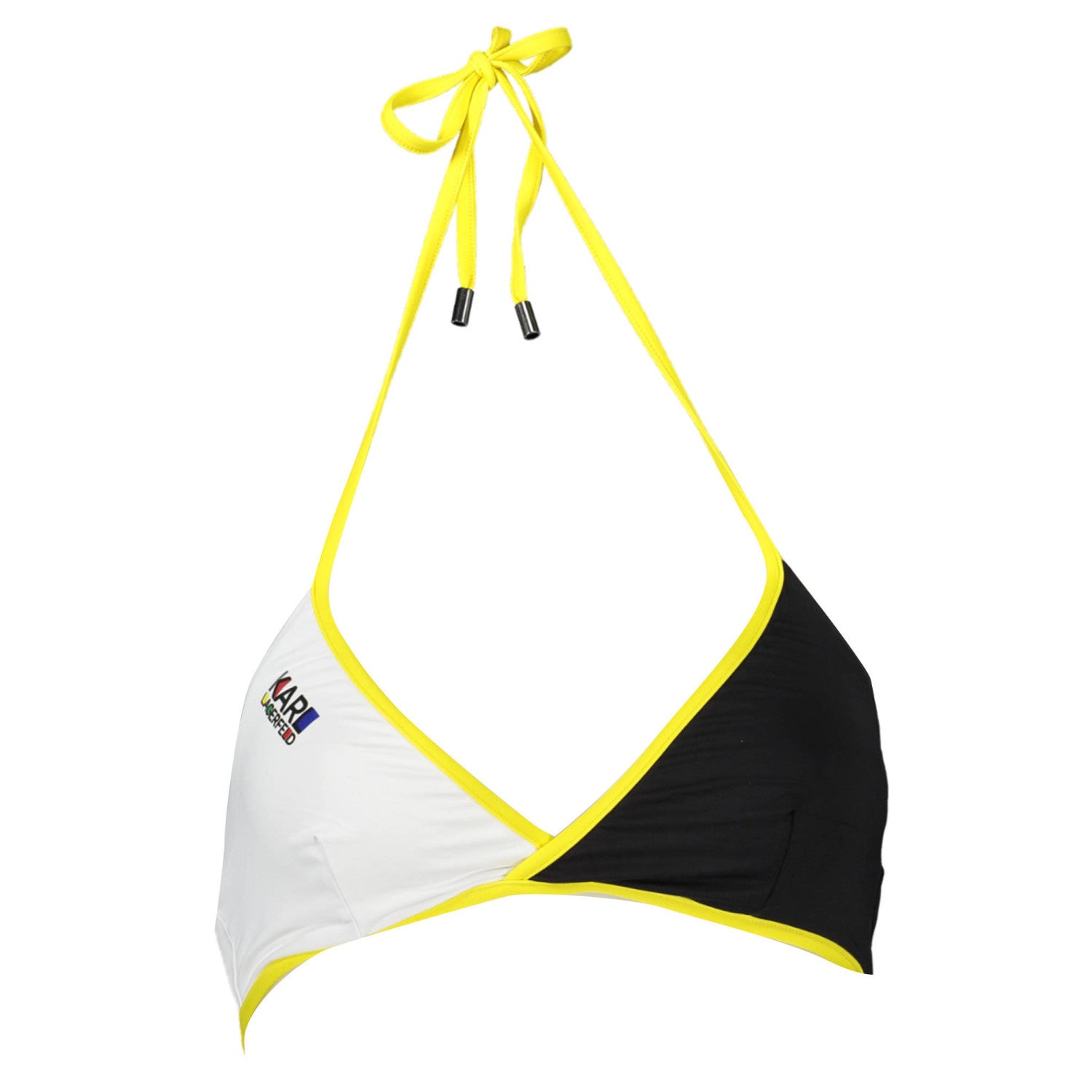 KARL LAGERFELD BEACHWEAR Дамска Горна Част на Бански - Черно и Бяло