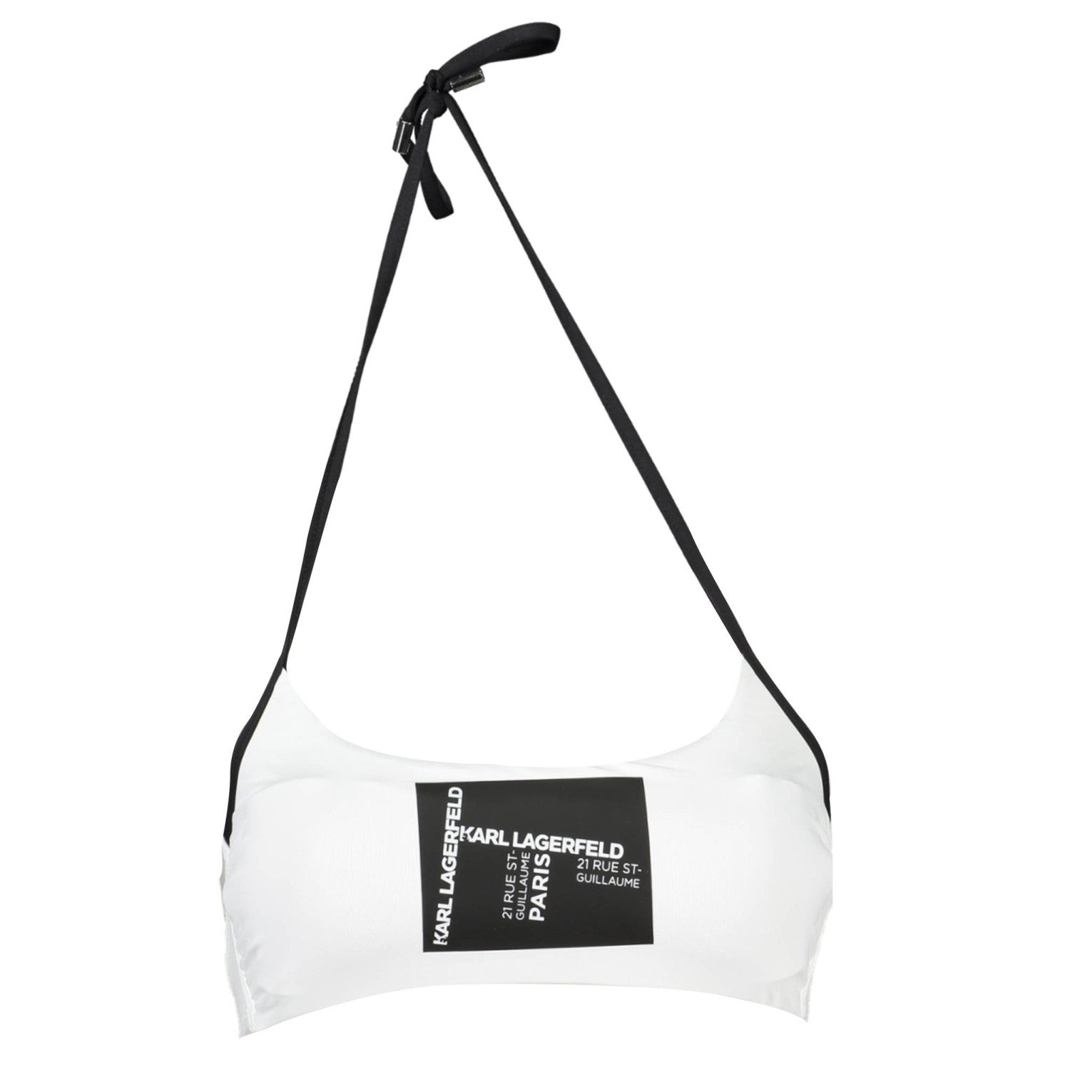KARL LAGERFELD BEACHWEAR Дамска Горна Част на Бански - Бяла
