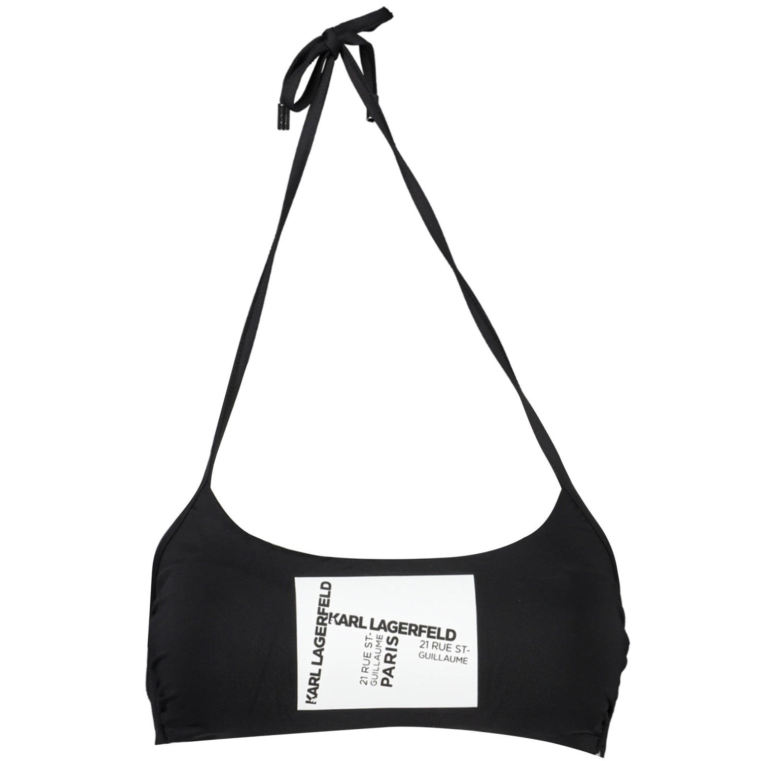 KARL LAGERFELD BEACHWEAR Дамска Горна Част на Бански - Черна