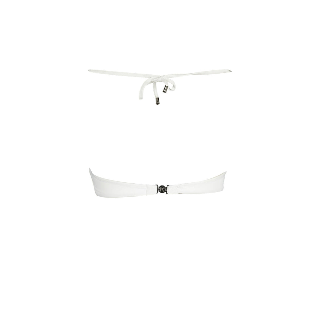 KARL LAGERFELD BEACHWEAR Дамска Горна Част на Бански - Бяла