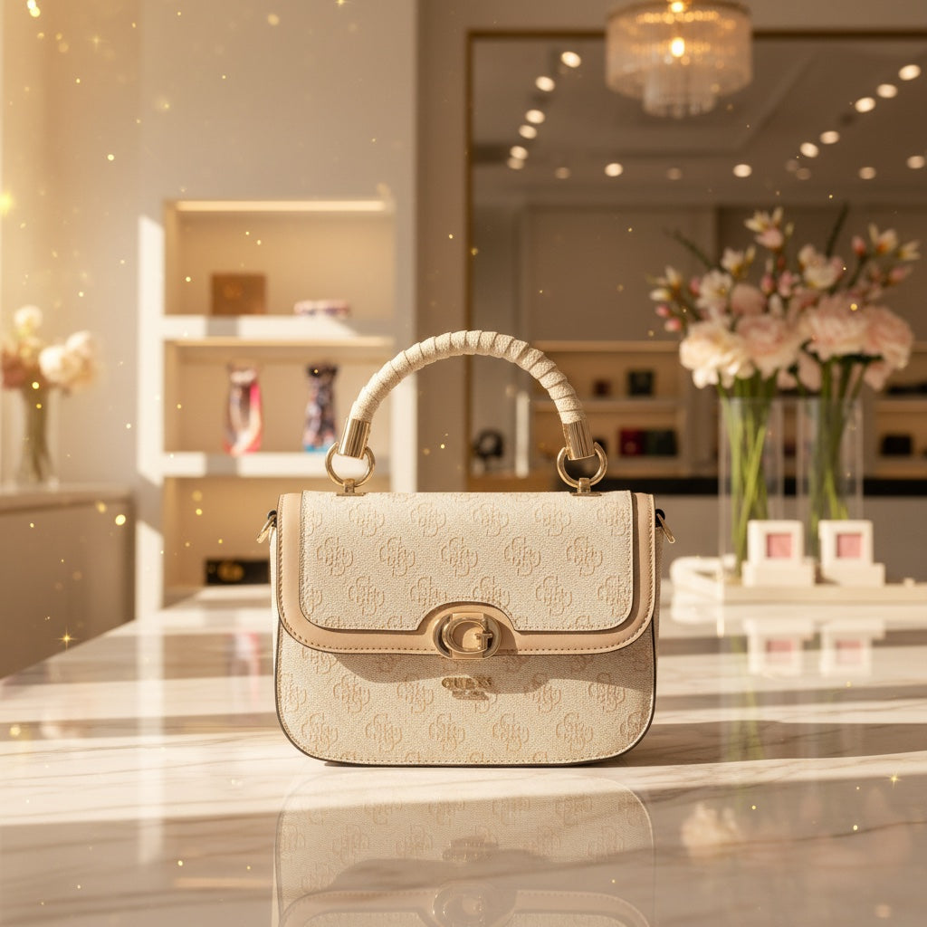 GUESS Jeans Дамска Чанта – Розова, елегантен дизайн