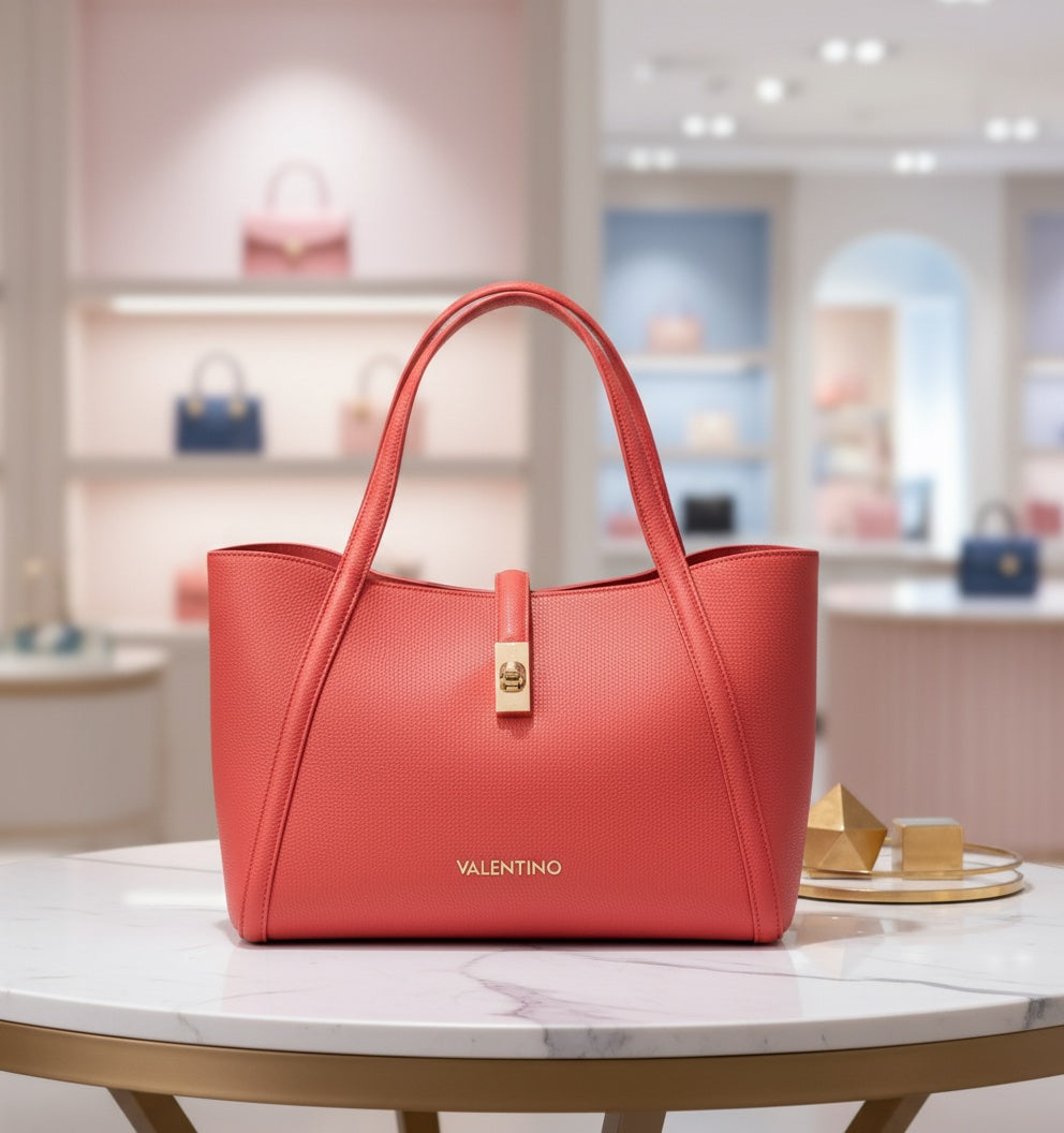 Valentino Bags Дамска Чанта – Червена, елегантен дизайн