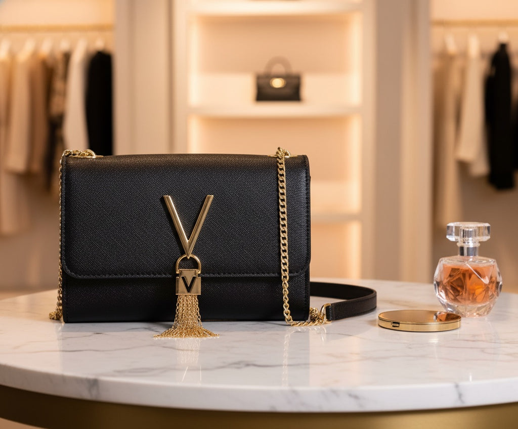 Valentino Bags Дамска Чанта – Черна