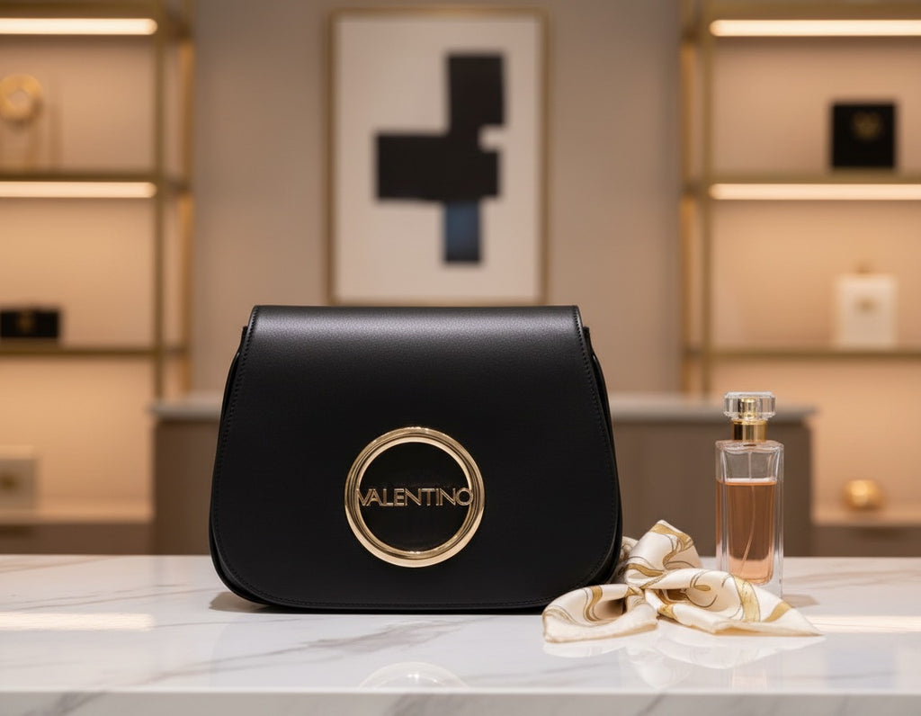 Valentino Bags - Черна дамска чанта