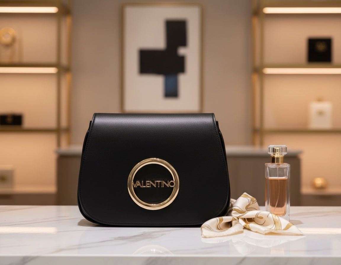 Valentino Bags - Черна дамска чанта