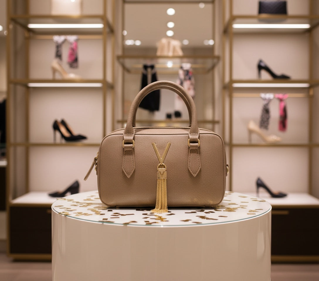 Valentino Bags Дамска Чанта –  Кафява