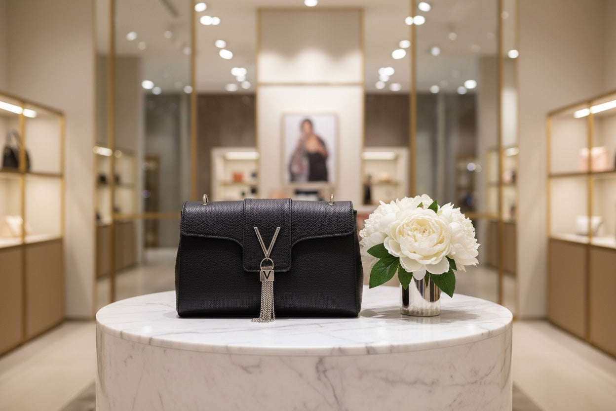 VALENTINO BAGS Divina – Дамска чанта в черно