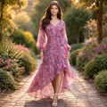 GUESS NUOVO BAHIA WRAP UP LONG – Дамска Дълга Рокля