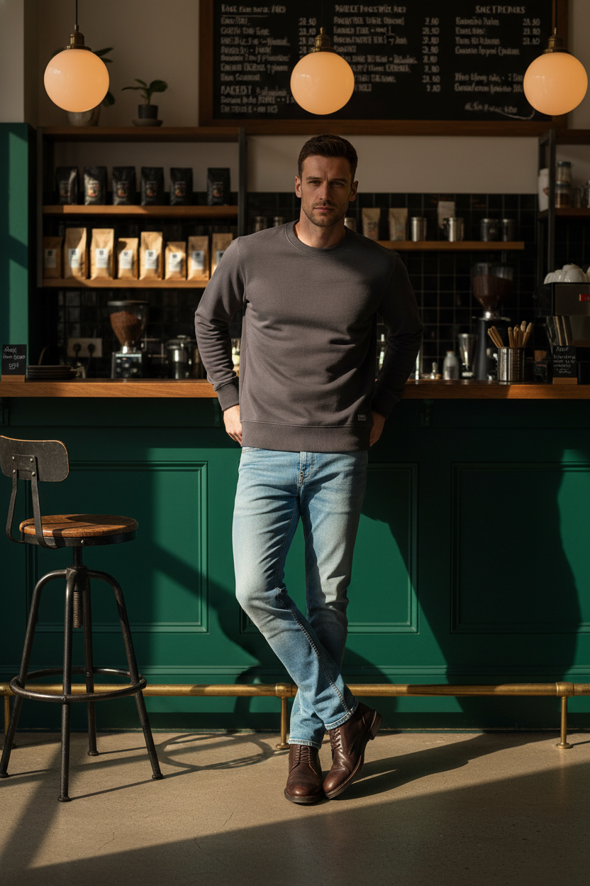 Hugo Boss Мъжка Суитшърт Блуза
