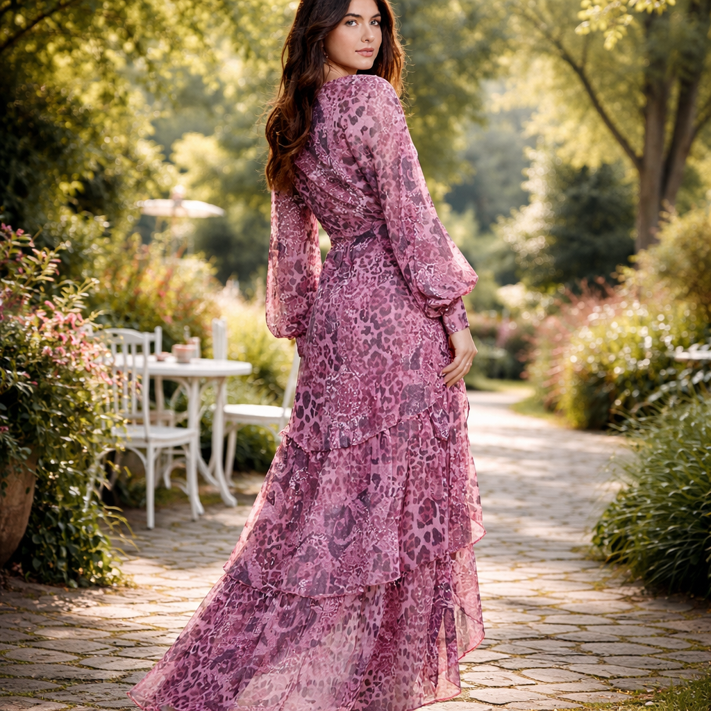 GUESS NUOVO BAHIA WRAP UP LONG – Дамска Дълга Рокля
