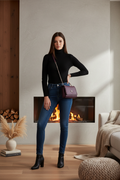 Guess Jeans Дамска Чанта - Бордо