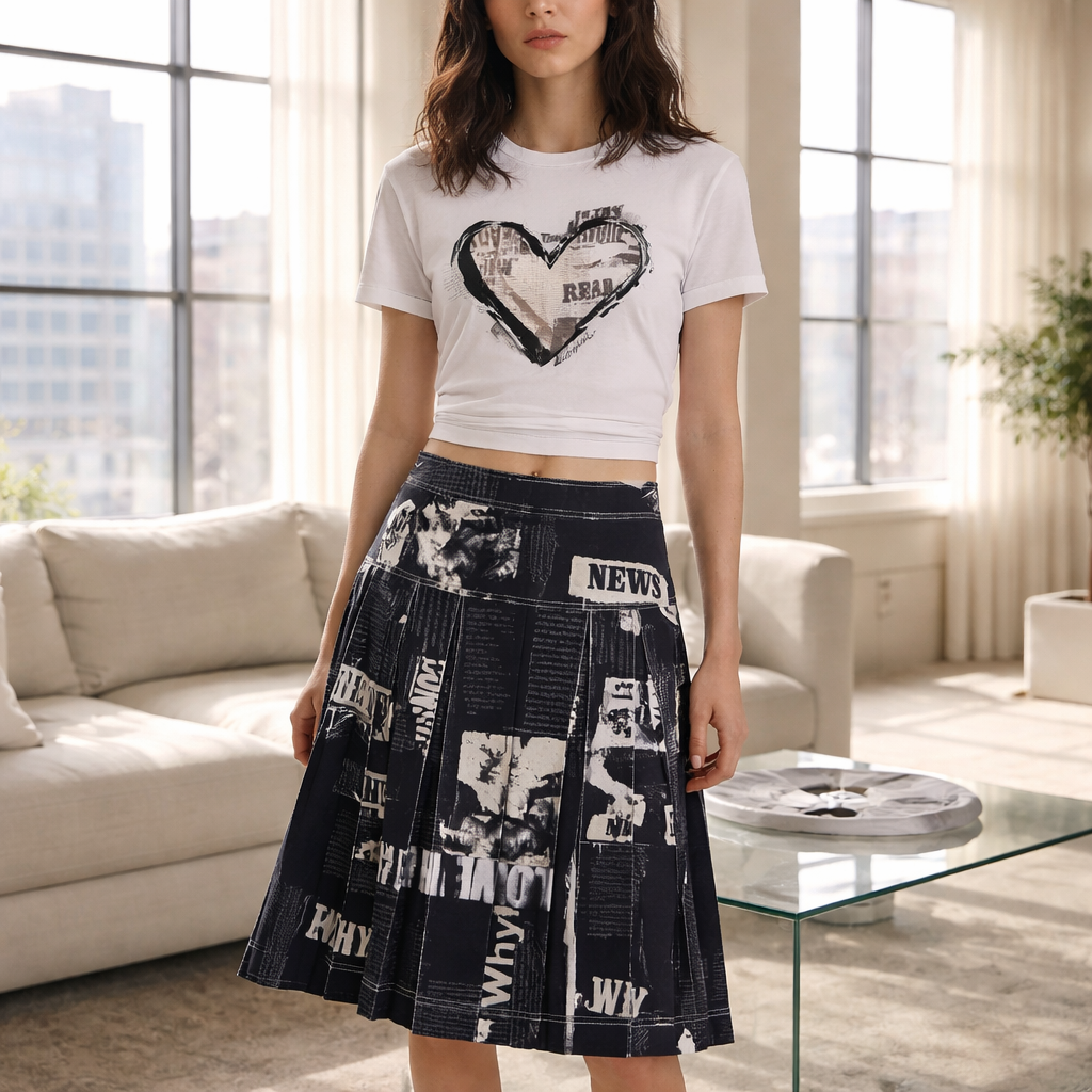 Desigual Дамска Тениска с Къс Ръкав – Бяла