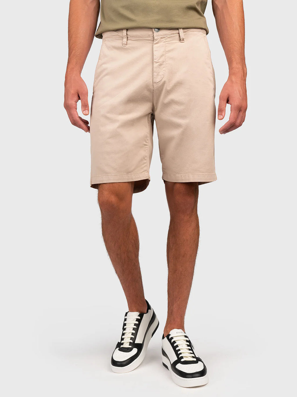 GUESS DRAKE WELT SHORT - Класически Мъжки Къси Панталони