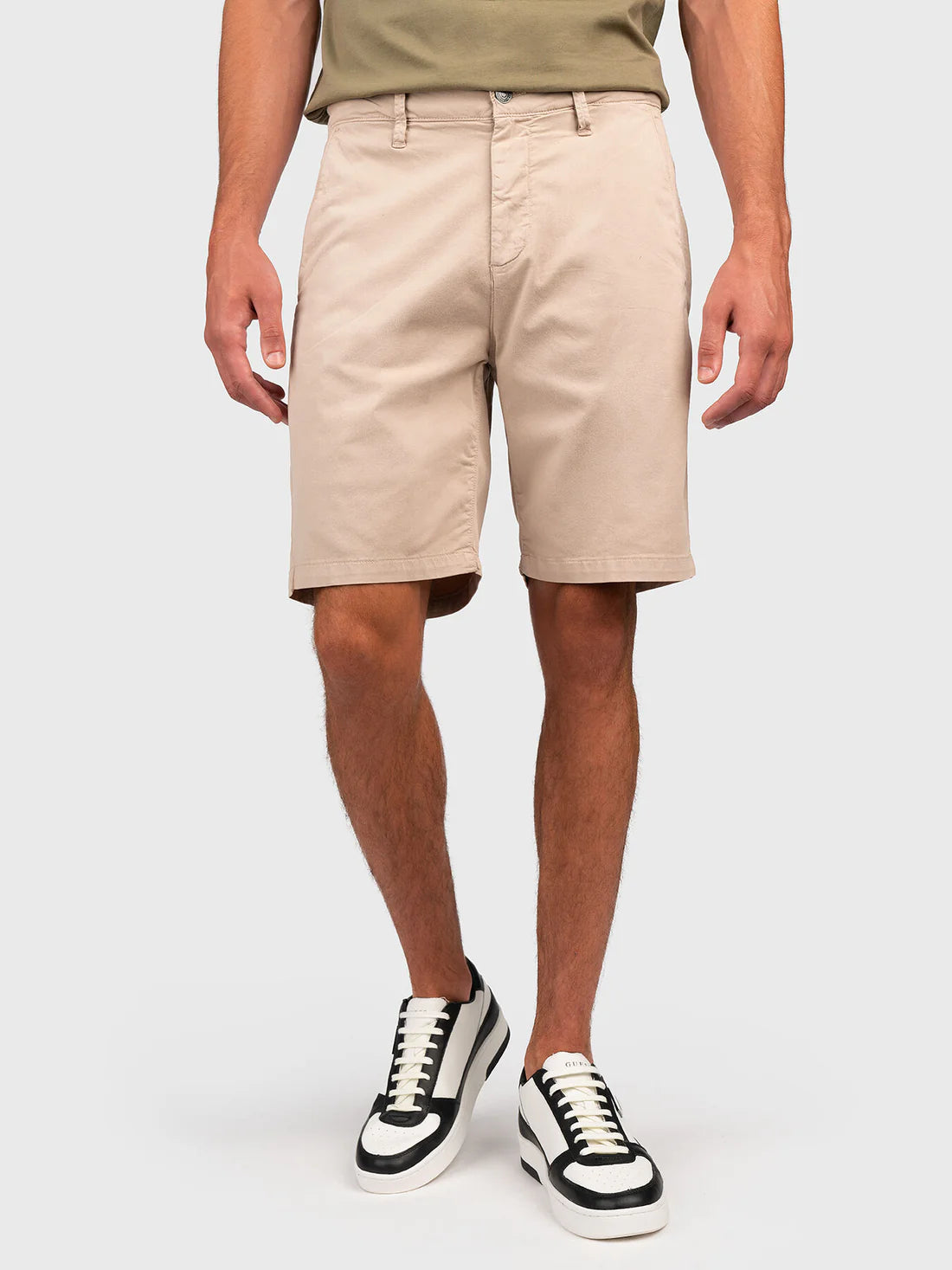 GUESS DRAKE WELT SHORT - Класически Мъжки Къси Панталони