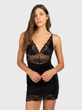 GUESS TIZIANA MINI SLIP – Съблазнителна Мини Нощница с Дантела