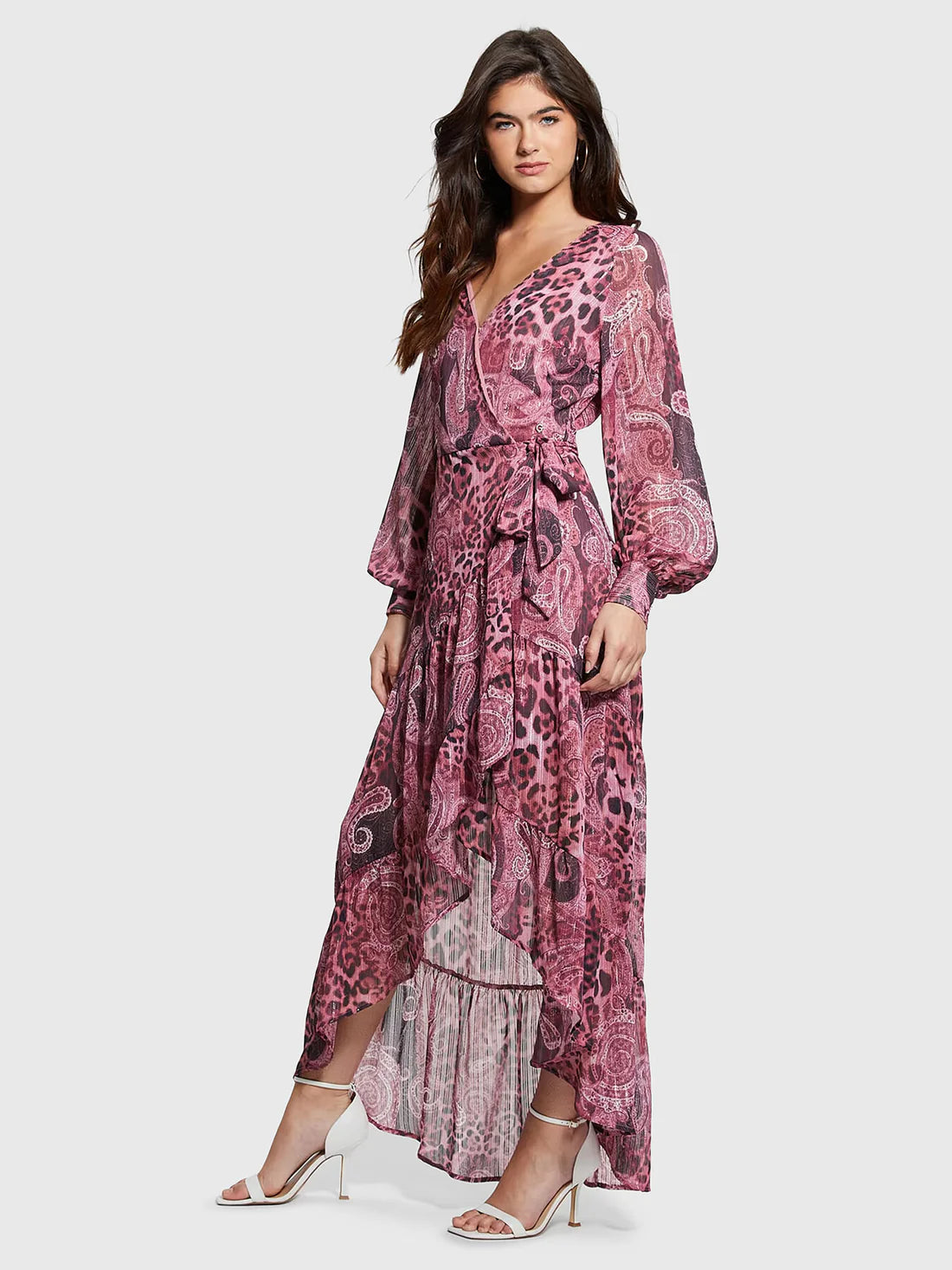 GUESS NUOVO BAHIA WRAP UP LONG – Дамска Дълга Рокля