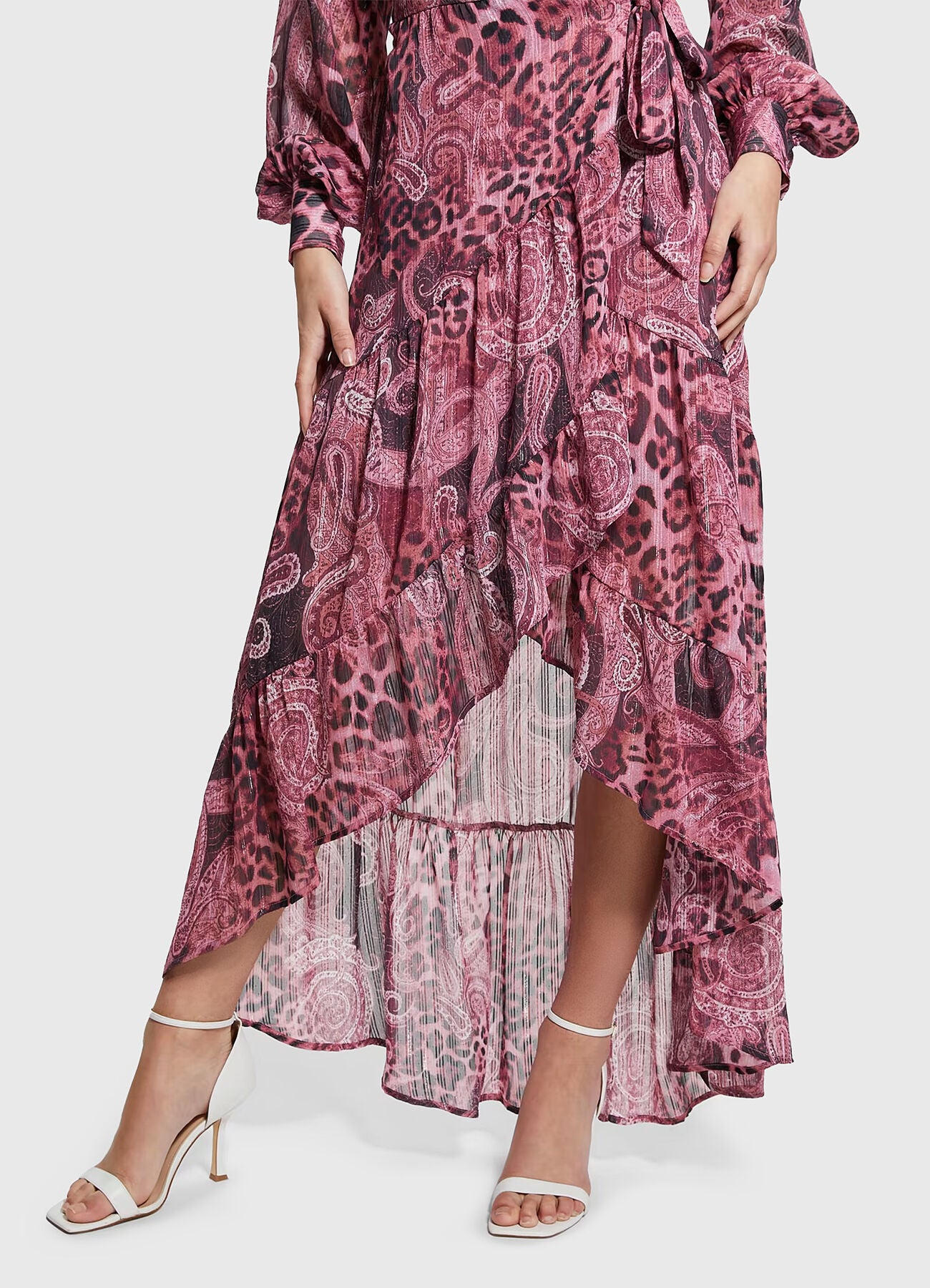 GUESS NUOVO BAHIA WRAP UP LONG – Дамска Дълга Рокля