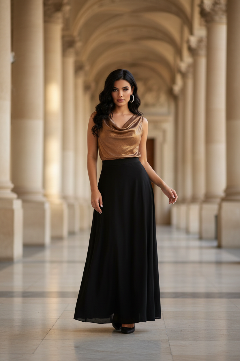 Rinascimento – Дамска Блуза в Кафяво