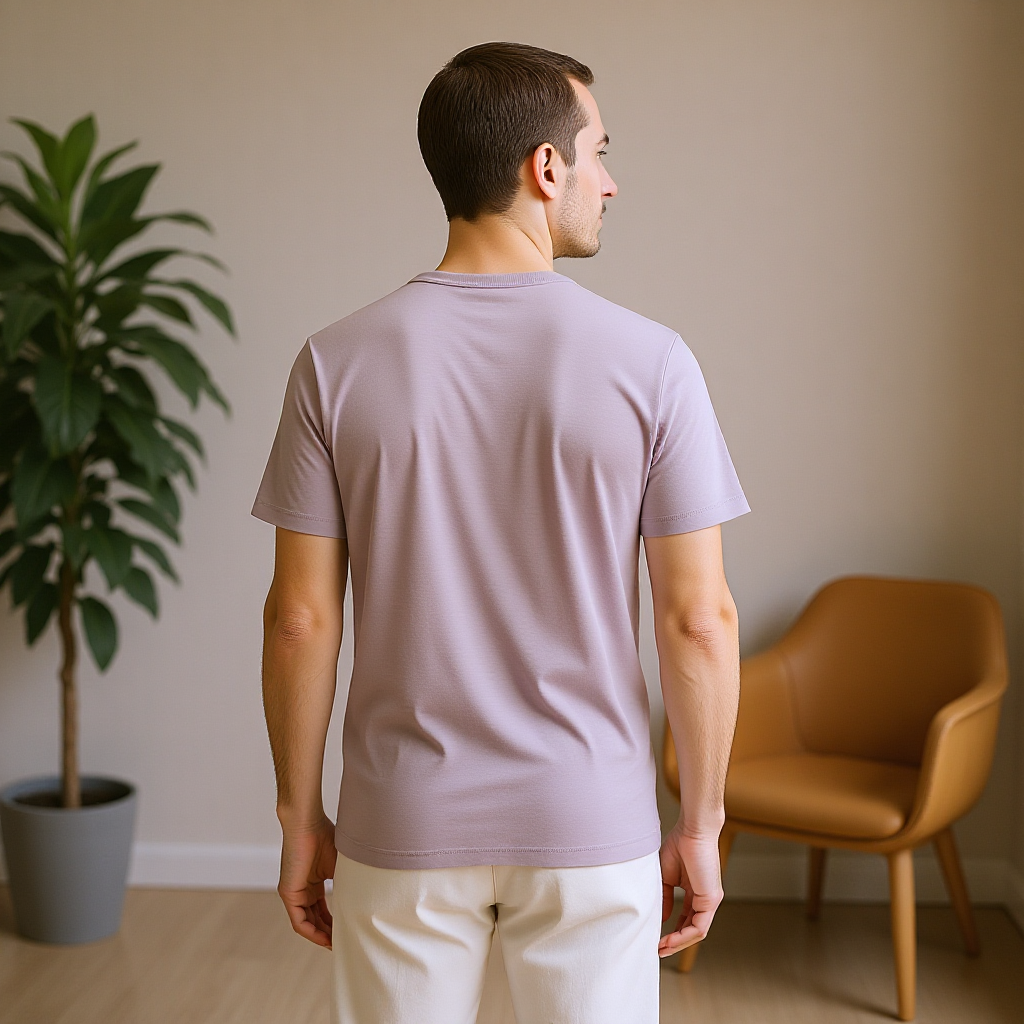 Tom Tailor - Розова Мъжка Тениска