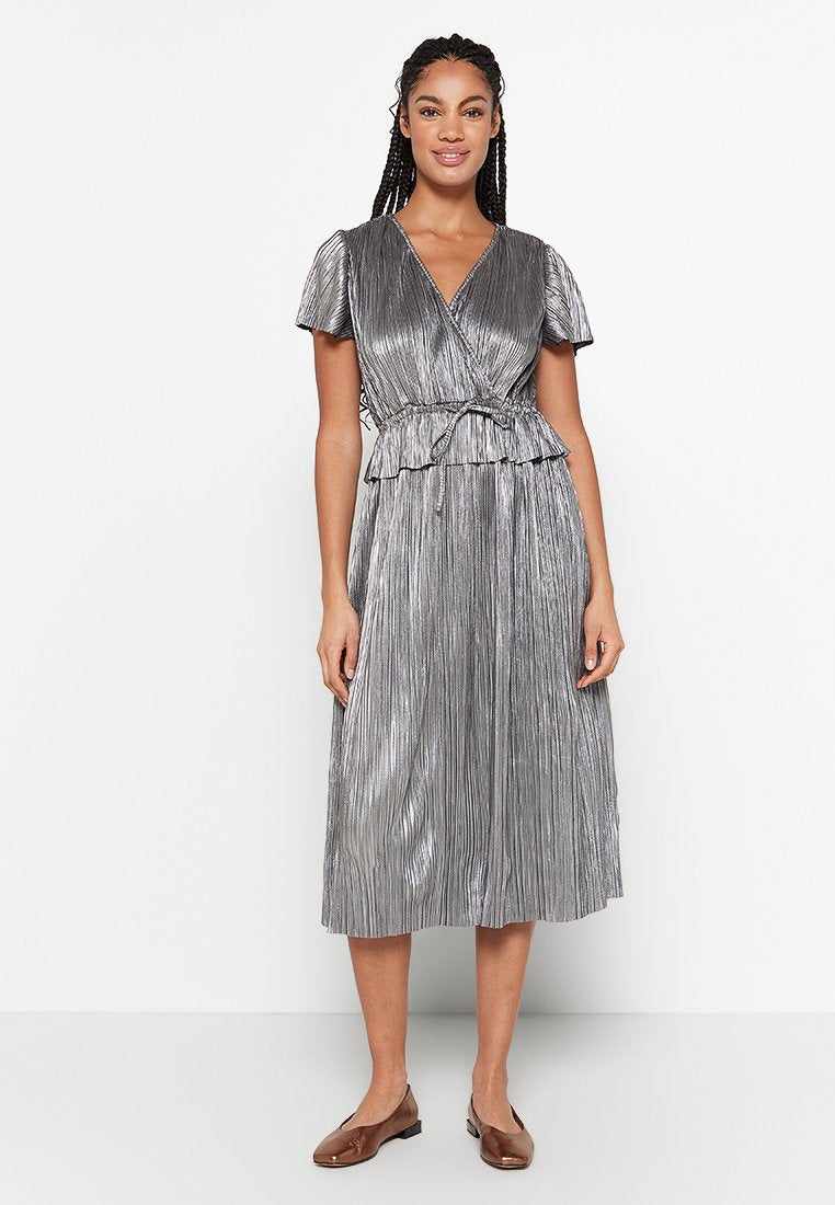 United Colors of Benetton – Сребриста рокля тип „Day Dress“