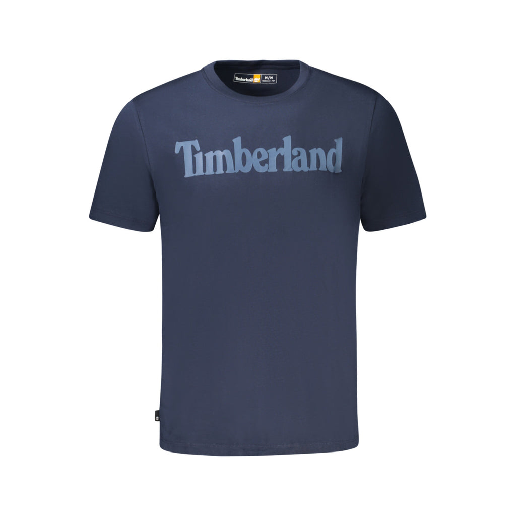 Timberland -Тъмносиня Тениска и Светлосиньо Лого