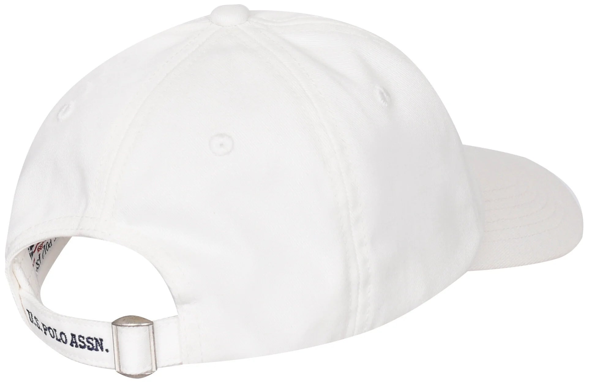U.S. POLO ASSN. BUSHER HAT CAP - Бяла Бейзболна Шапка с Козирка