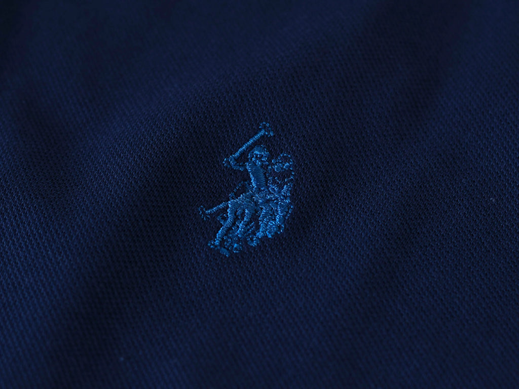 U.S. POLO ASSN. Мъжка Поло Тениска CARD – Тъмносиня