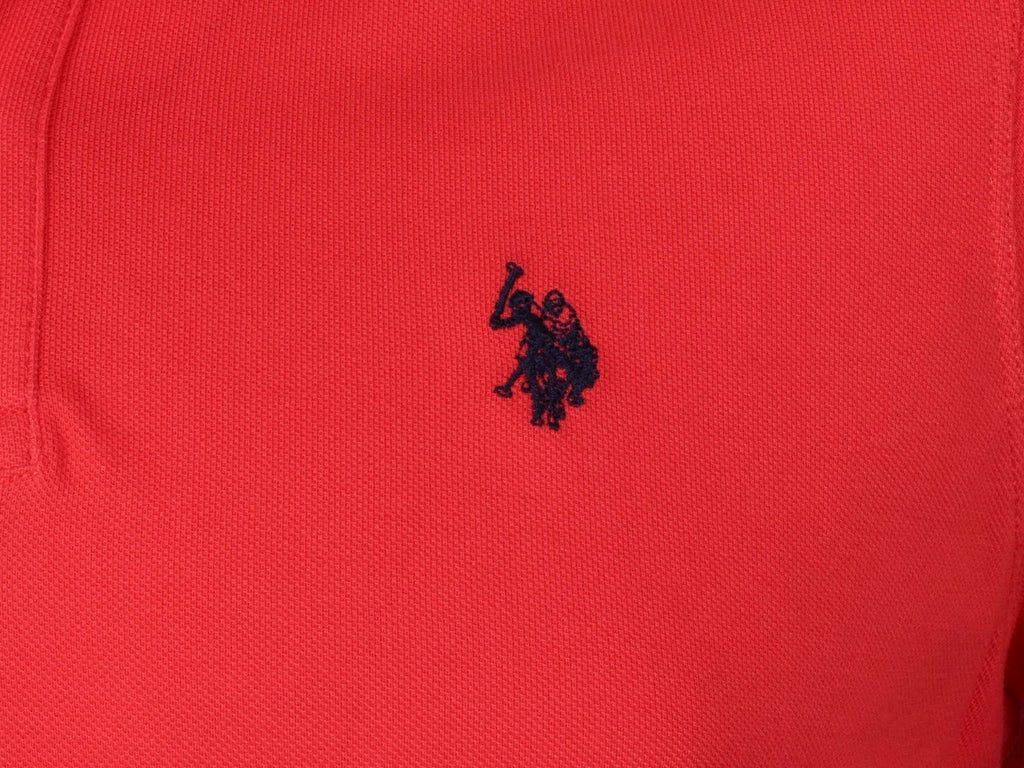 U.S. POLO ASSN. Мъжка Поло Тениска NKIN – Червена