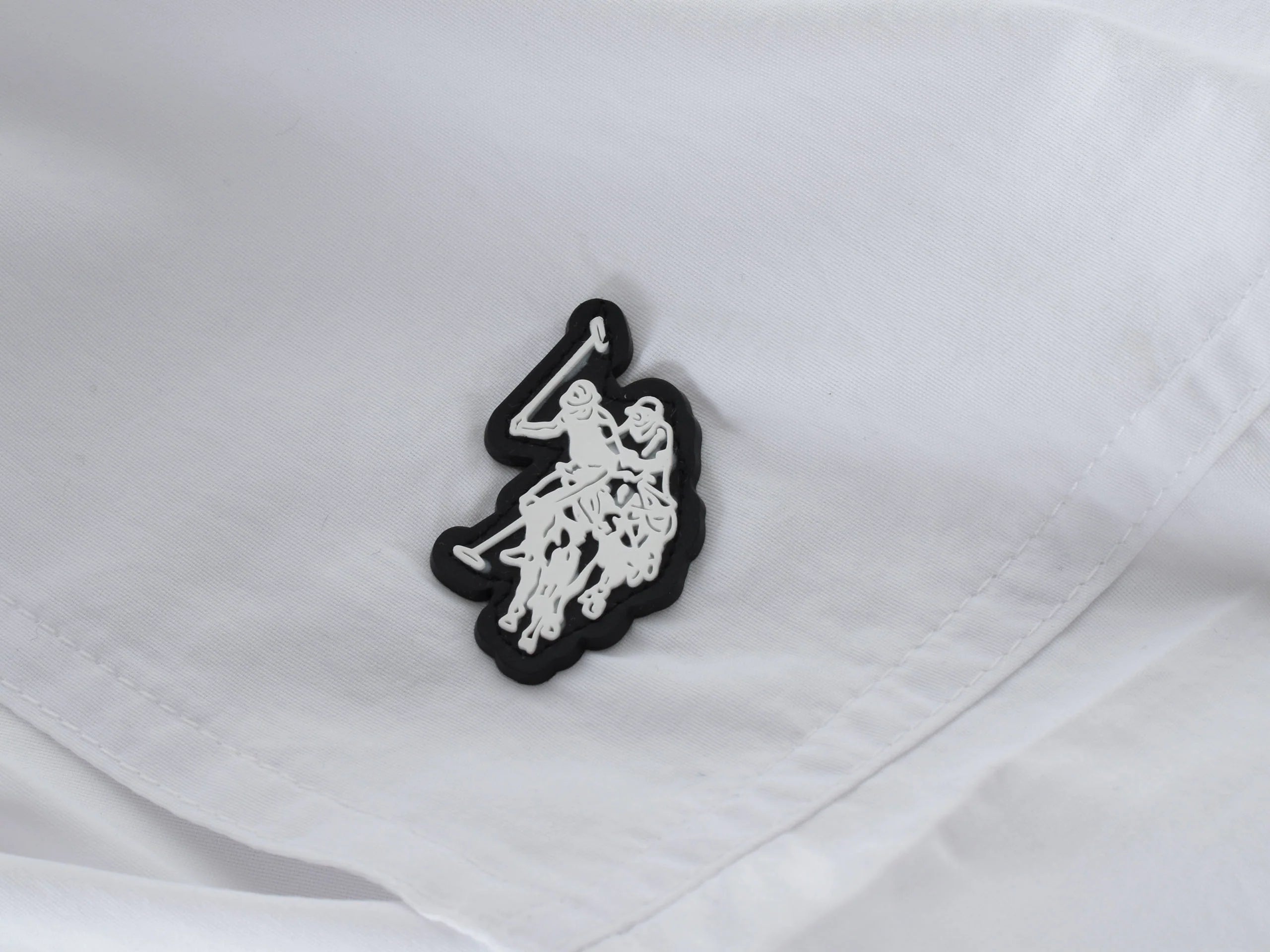 U.S. POLO ASSN. Мъжки Бански Шорти SPYD – Бели