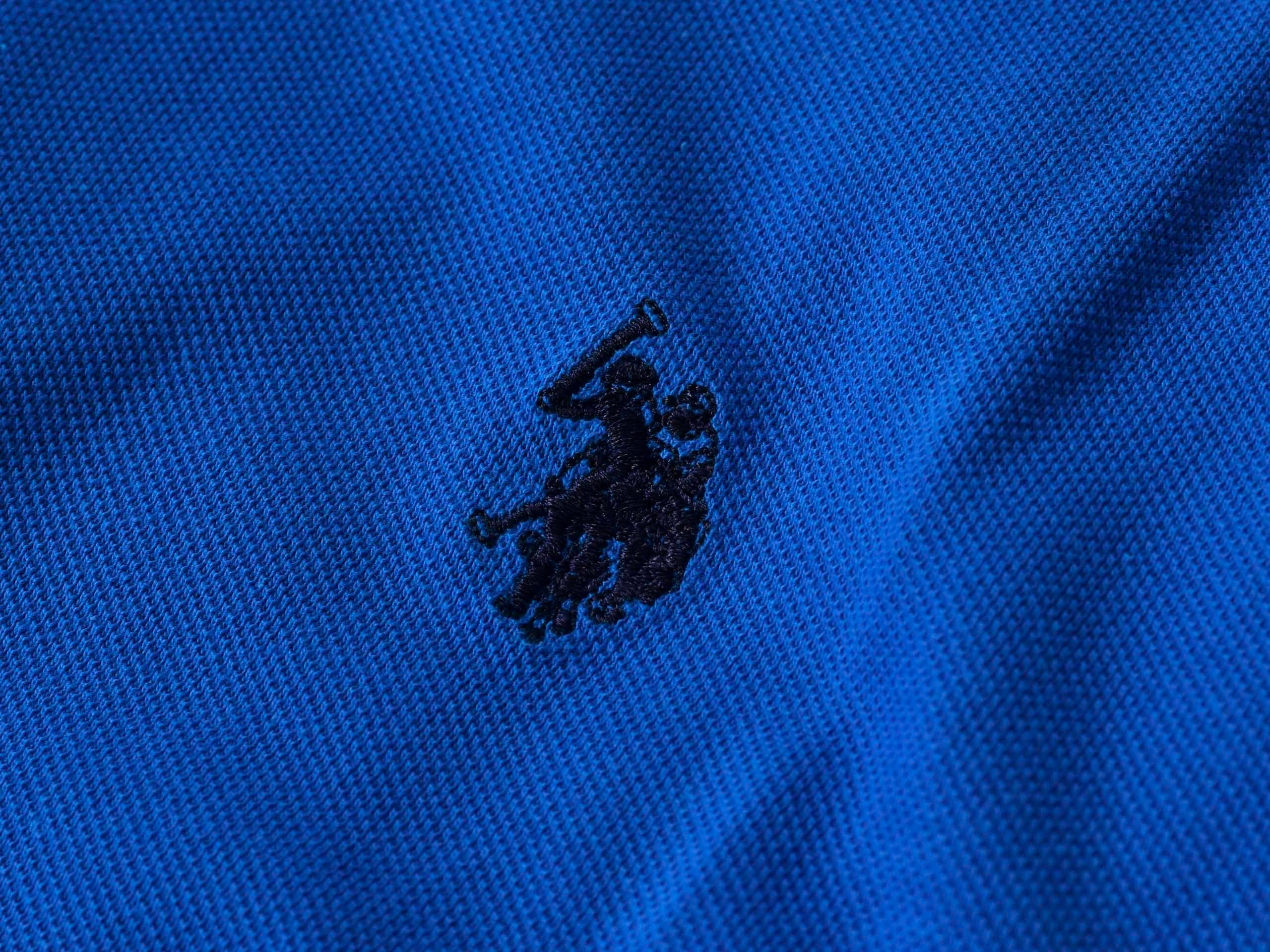 U.S. POLO ASSN. – Мъжка Поло Тениска "Card" – Кралско Синьо