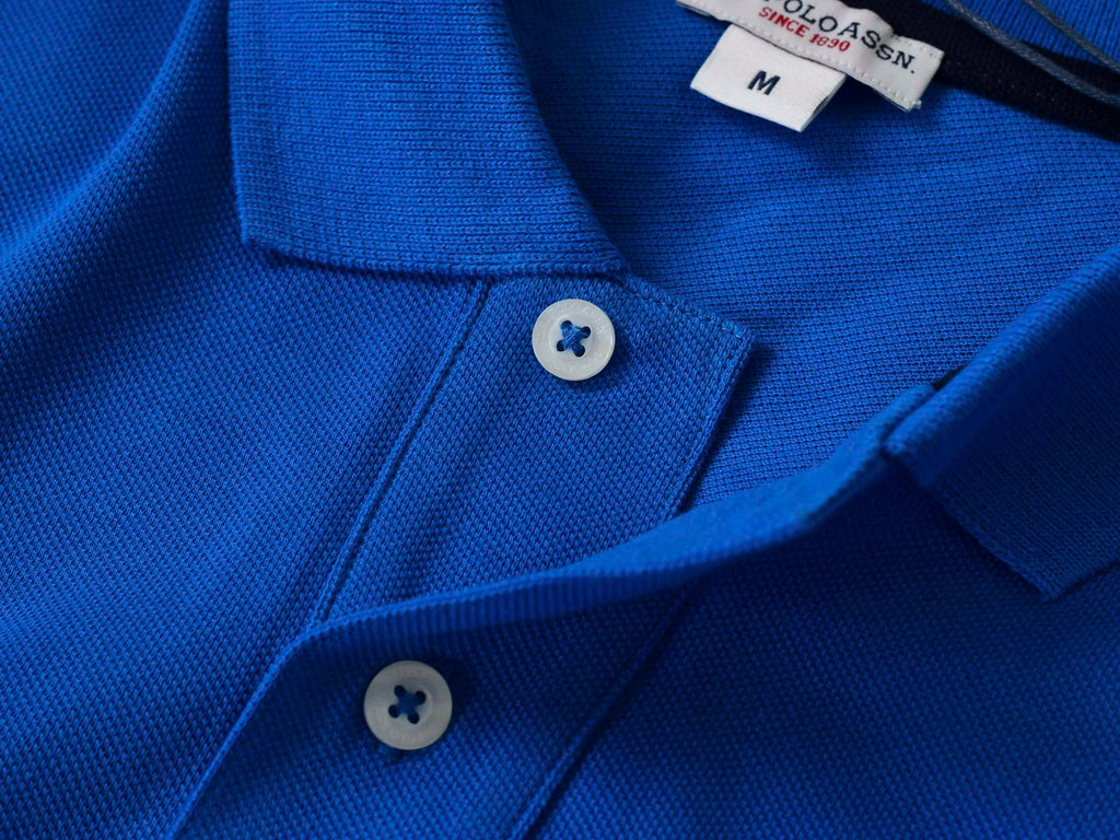 U.S. POLO ASSN. – Мъжка Поло Тениска "Card" – Кралско Синьо