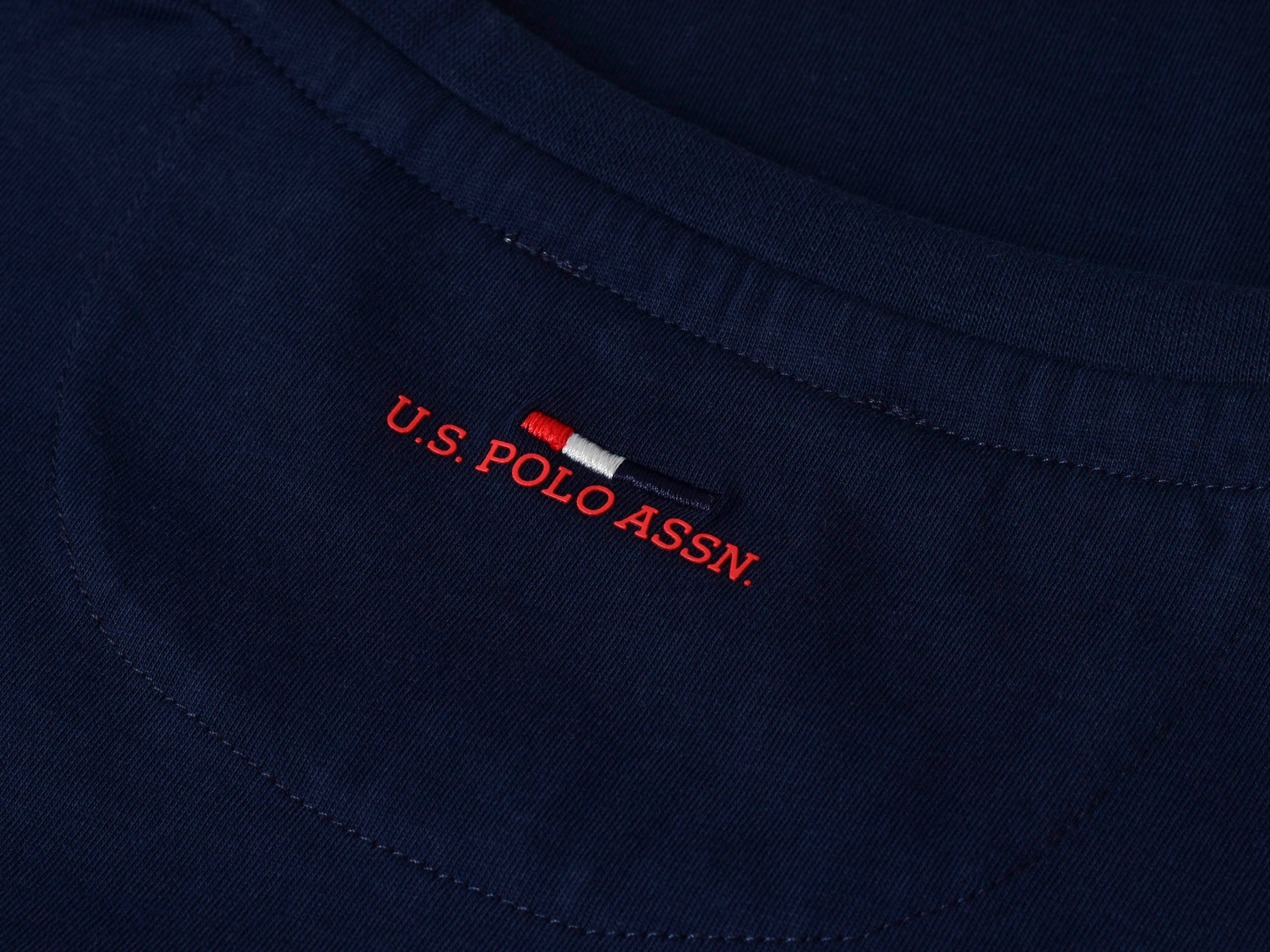 U.S. POLO ASSN. - Мъжка Тениска LUCA Тъмносиня