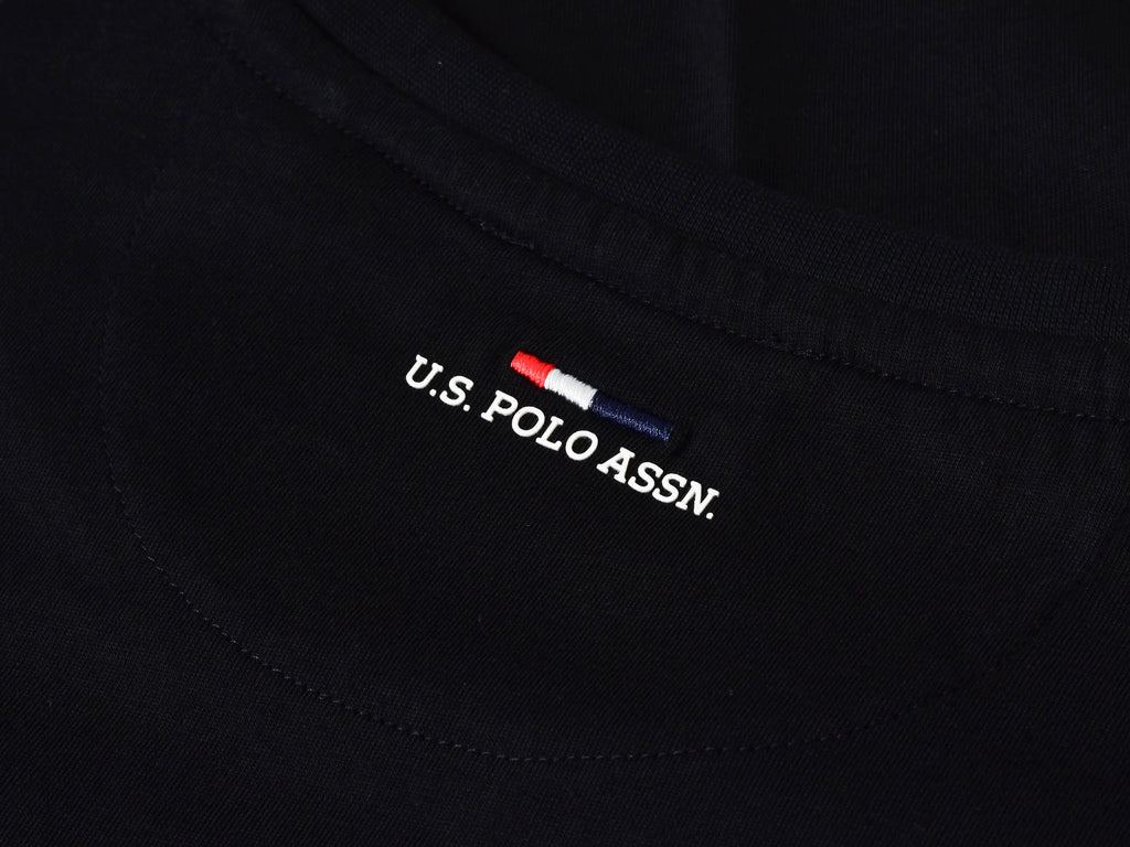 U.S. POLO ASSN.  Мъжка Тениска LUCA - Черна