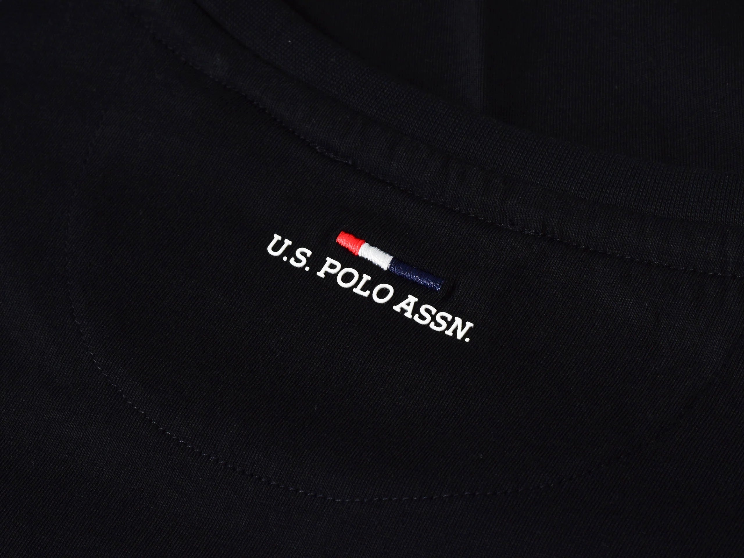 U.S. POLO ASSN.  Мъжка Тениска LUCA - Черна