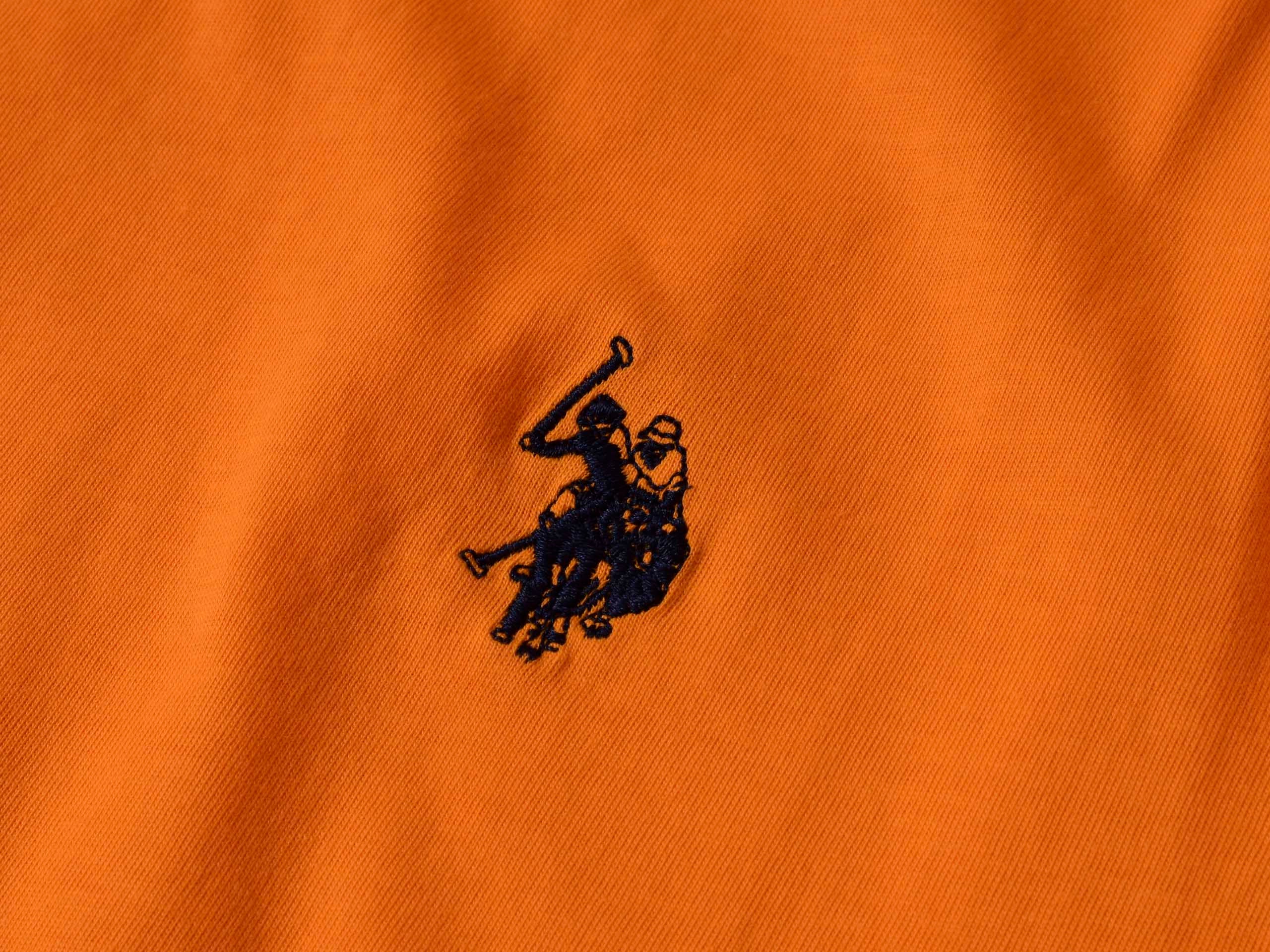 U.S. POLO ASSN. - Мъжка Тениска LUCA Оранжева