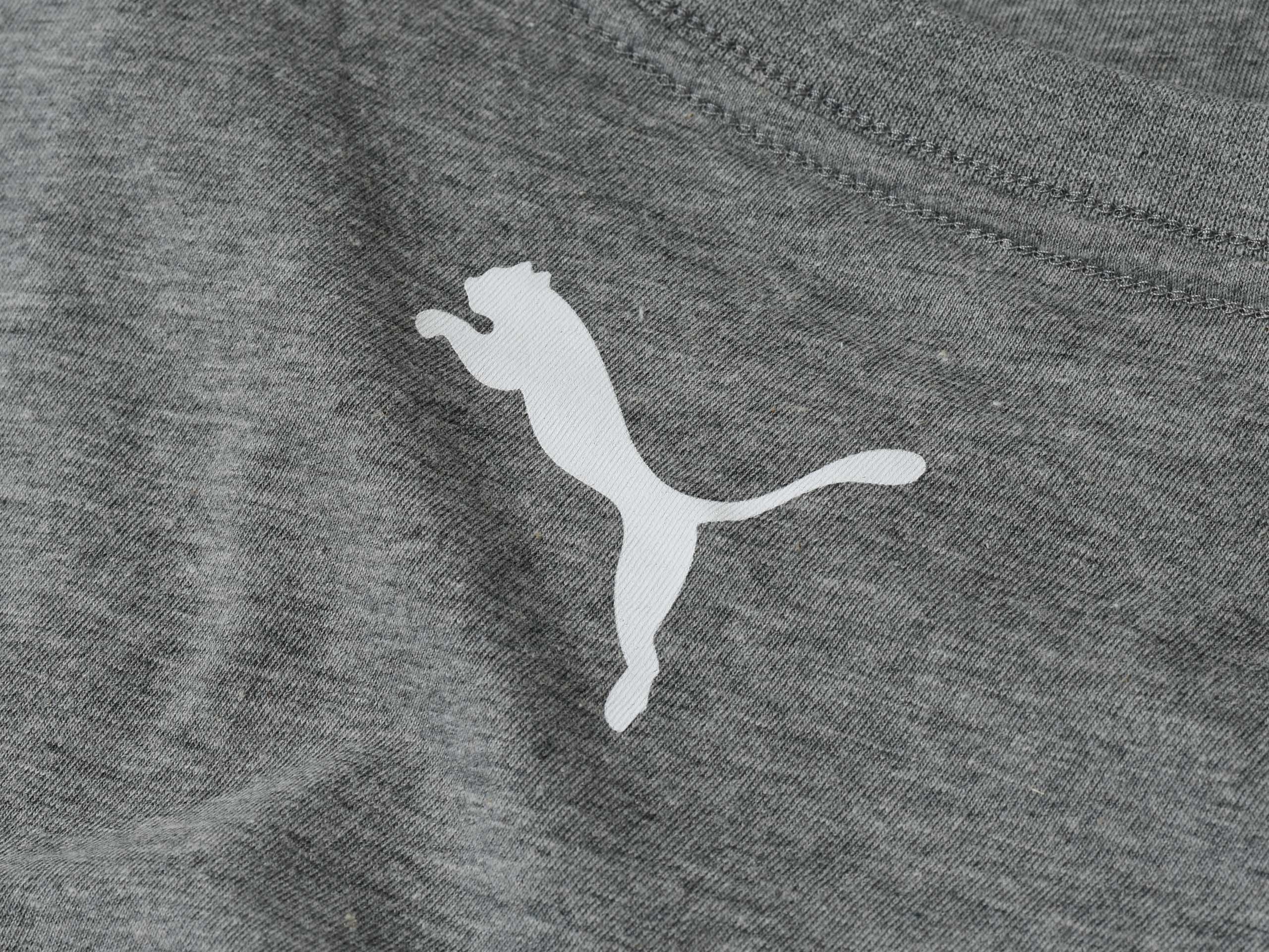PUMA - Сива Мъжка Тениска BPPO-000719 Blank Base