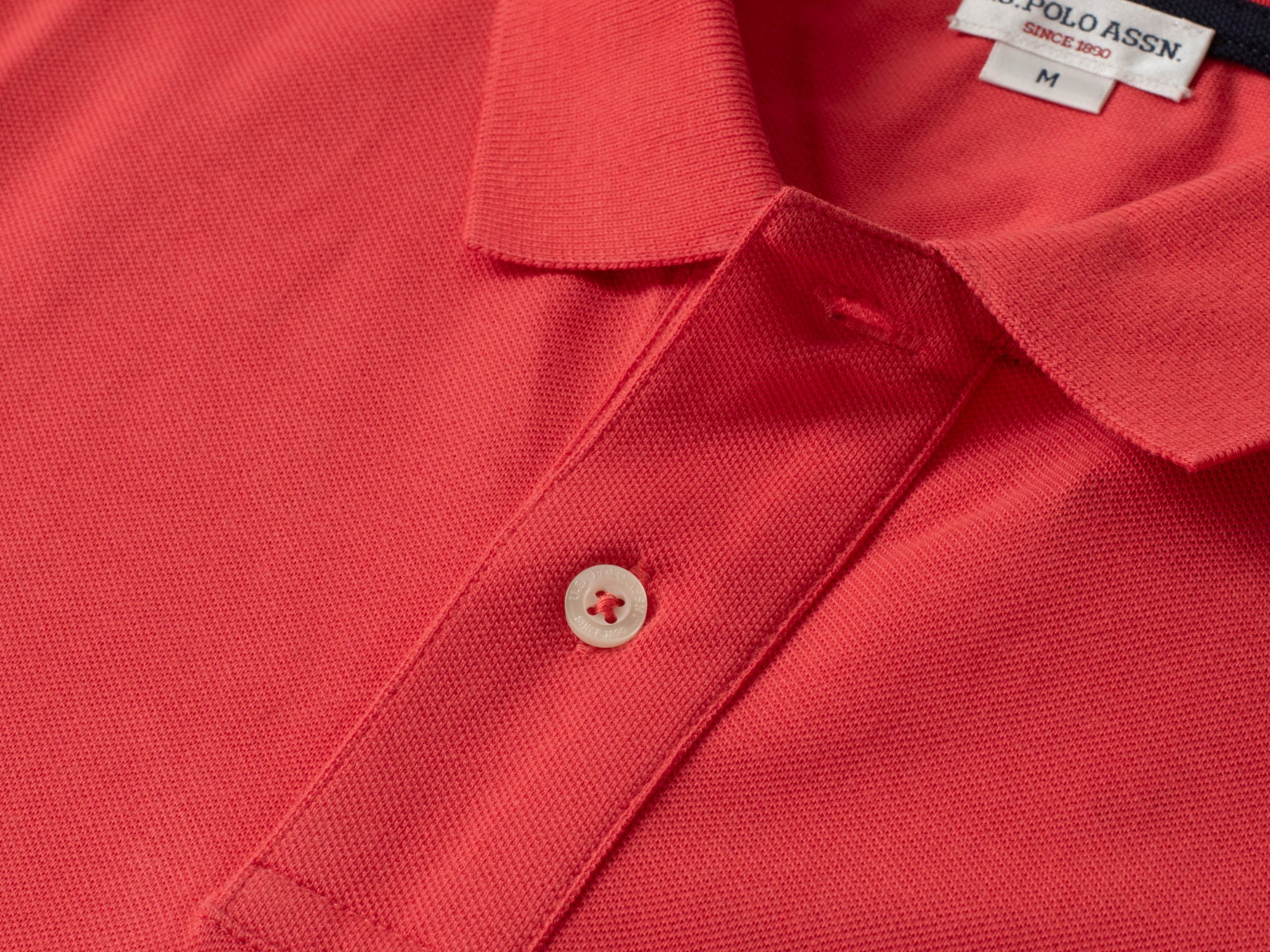 U.S. POLO ASSN. Мъжка Тениска Поло KING – Червена